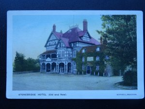 Warwickshire Coleshill STONEBRIDGE HOTEL (Old & New) - Old Postcard by Sidwell