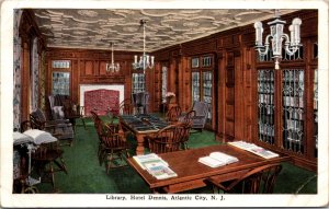 Postcard Library at Hotel Dennis in Atlantic City, New Jersey