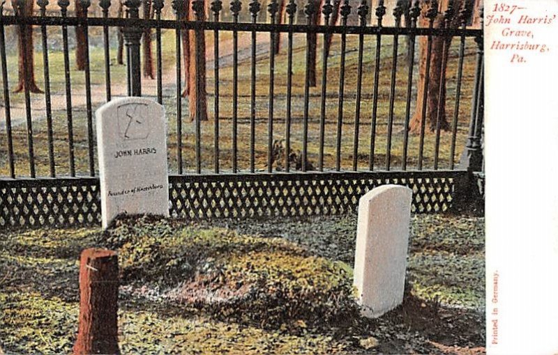 John Harris' Grave Harrisburg, Pennsylvania PA  