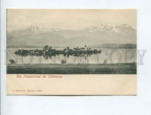 3171946 GERMANY Die FRAUENINSEL im CHIEMSEE Vintage postcard