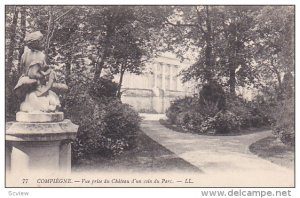 COMPIEGNE, Oise, France, 1900-1910's; Vue Prise Du Chateau D'Un Coin Du Parc