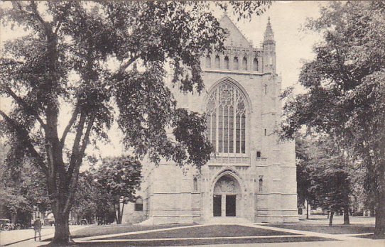 University Chapel Princeton University Princeton New Jersey Albertype