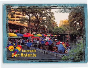 Postcard Riverwalk, San Antonio, Texas