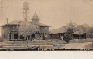 G39/ Lisbon North Dakota RPPC Postcard c1910 Soldiers Home