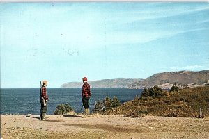 Chrome WATER SCENE Cape Breton - Near Sydney Nova Scotia NS AH9195