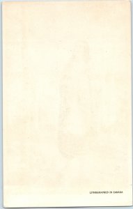 c1940s Canada Kateri Tekakwitha Native American Mohawk Saint Prayer Card C23