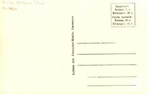 Switzerland - Montreux, Salagnon Island  *RPPC