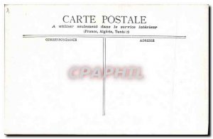 Postcard Old Paris the Park Monceau Grid