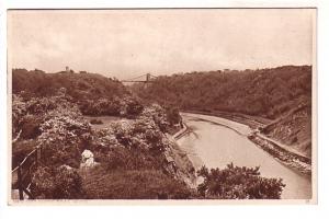 Sepia, Bristol from Cliffton Down, England Prime Minister Churchill T N T Quote