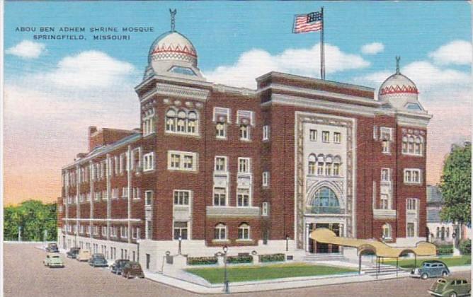 Missouri Springfield Abou Ben Adhem Shrine Mosque