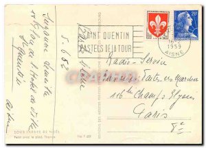 Postcard Modern Merry Christmas