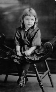 Little girl sitting on a chair Margaret Calonne 3 years old Child, People Pho...