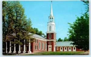CORINTH, Mississippi MS ~ FIRST PRESBYTERIAN CHURCH 1958 Alcorn County Postcard