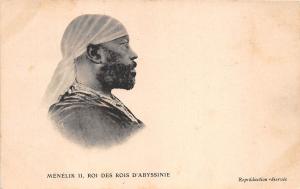 B86431 menelik II roi des rois d abyssinie royalty ethiopia