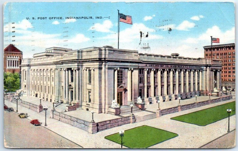 M-61923 United States Post Office Federal Building Indianapolis Indiana