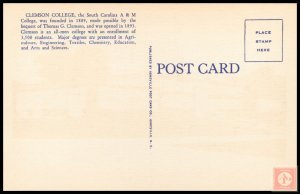 Agricultural Engineering, Clemson College, Clemson, S.C.