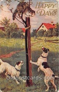 Happy Days Dog Postal Used Unknown 