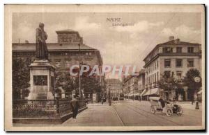 Old Postcard Mainz Ludwigstrasse