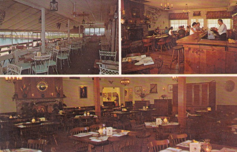 MARMORA , New Jersey , 1950-60s; Porch, Tavern & Dining Room of Tuckahoe Inn