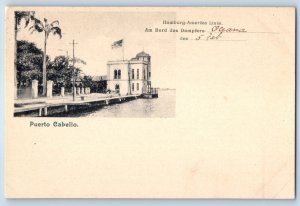 Carabobo Venezuela Postcard Hamburg-America Line Puerto Cabello c1905