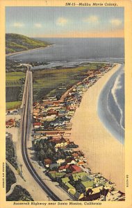 Malibu Movie Colony, Roosevelt Highway Santa Monica California  