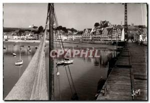 Modern Postcard Cancale The Port of Houle