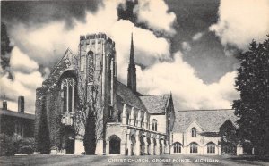 Christ Church Grosse Pointe Michigan postcard