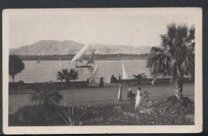 Egypt Postcard - Luxor Temple - General View of The Theban Hills    T3976