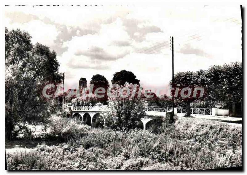 Postcard Modern Soignolles (Seine et Marne) The Bridge on the Yerres