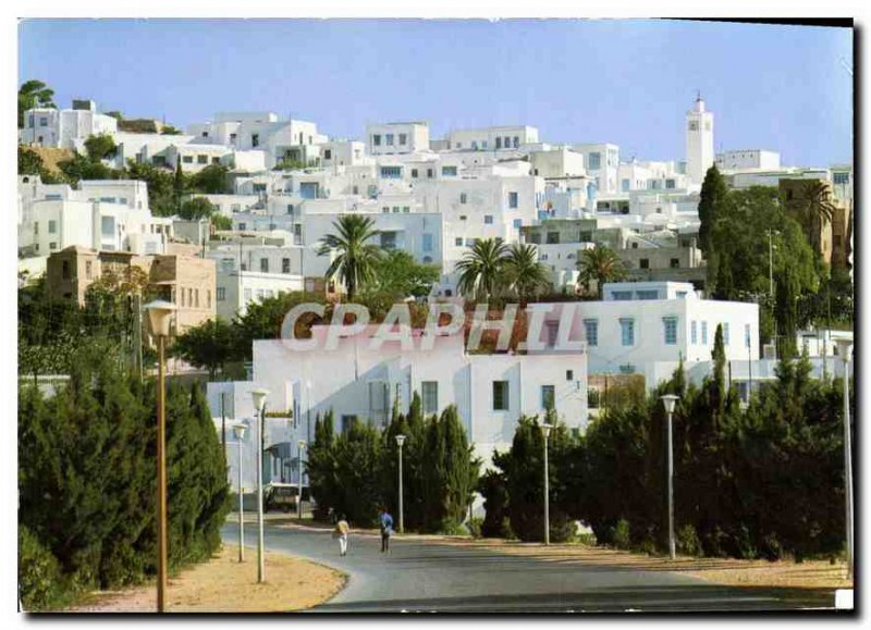 Postcard Modern Tunisia Sidi Bou Saiu