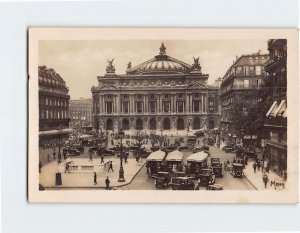 Postcard The Opera, The Place de l'Opera, Paris, France