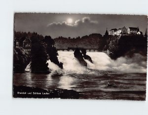 Q-10820 Rheinfall und Schloss Laufen Switzerland