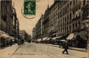 CPA LYON - Rue de la Republique (427318) 