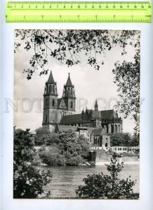 229512 GERMANY GDR Magdeburg cathedral old photo POSTER