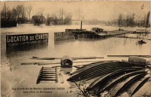 CPA PARIS Quai d'Issy les Moulineaux INONDATIONS 1910 (605860)