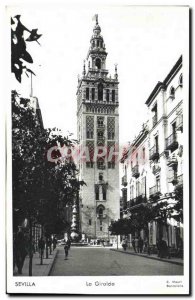 Old Postcard Sevilla La Giralda