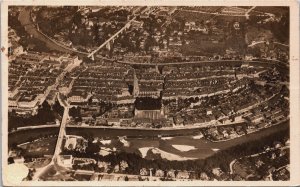 Switzerland Bern aus 1000 m Flughöhe Vintage RPPC C230