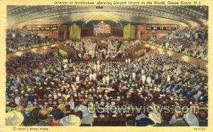 Interior Of Auditorium in Ocean Grove, New Jersey