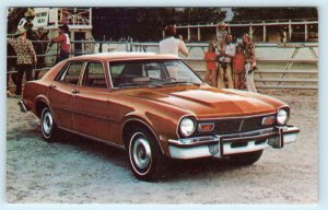 Car Advertising 1977 FORD MAVERICK 4 Door Sedan - Automobile Postcard