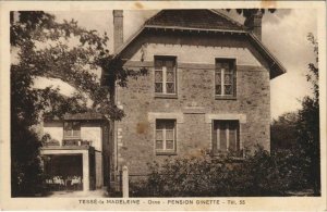 CPA Tesse la Madeleine Pension Ginette FRANCE (1054449)