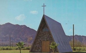 Life's Lifes Highway Chapel Blythe Colorado Postcard