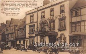 Hop Pole at Tewkesbury Auto, Car Writing on back 