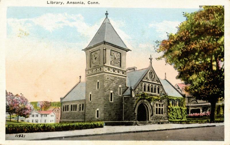 CT - Ansonia. Library