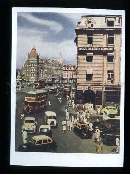 180174 INDIA In business section of Bombay old postcard