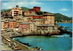 1920's Luci e Colori D'Italia Genova Boccadasse Genoa Italy Posted Postcard