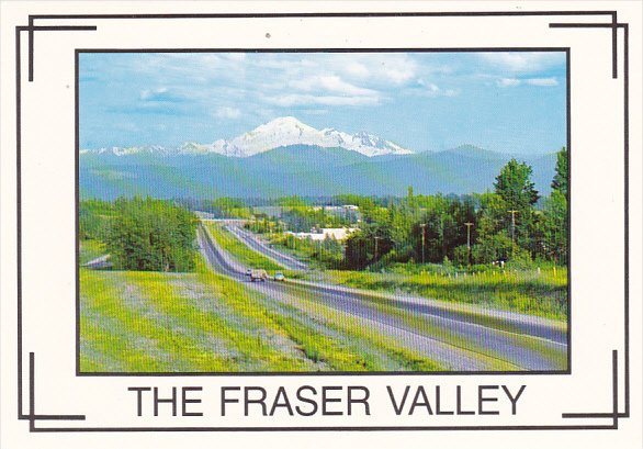 Canada Canadian View Of Mount Baker Fraser Valley British Columbia