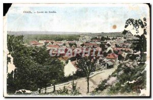 Postcard Old Cavee Creil Senlis