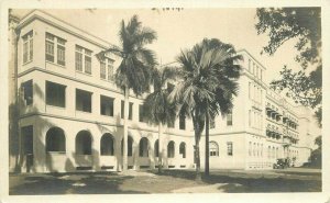 Honolulu Hawaii Hospital 1920s RPPC Photo Postcard 21-13904