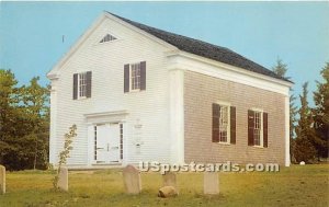 Old Indian Church - Mashpee, Massachusetts MA Postcard