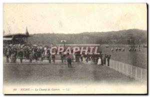 Old Postcard Horse Riding Equestrian Vichy racecourse